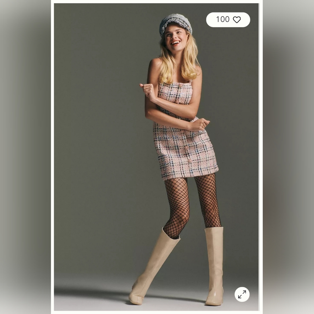 Endless Rose tweed dress - Picture 1 of 4